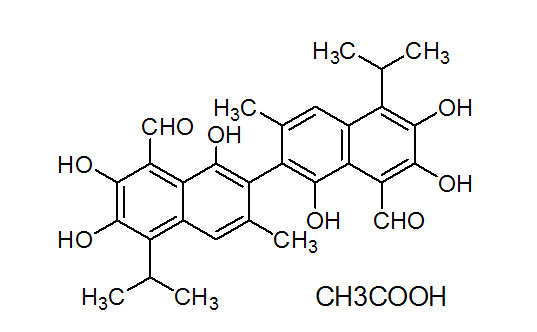 醋酸棉酚 hplc≥98%